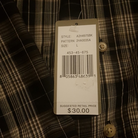 Natural Issue Button Down Plaid Shirt - Picture 4 of 4